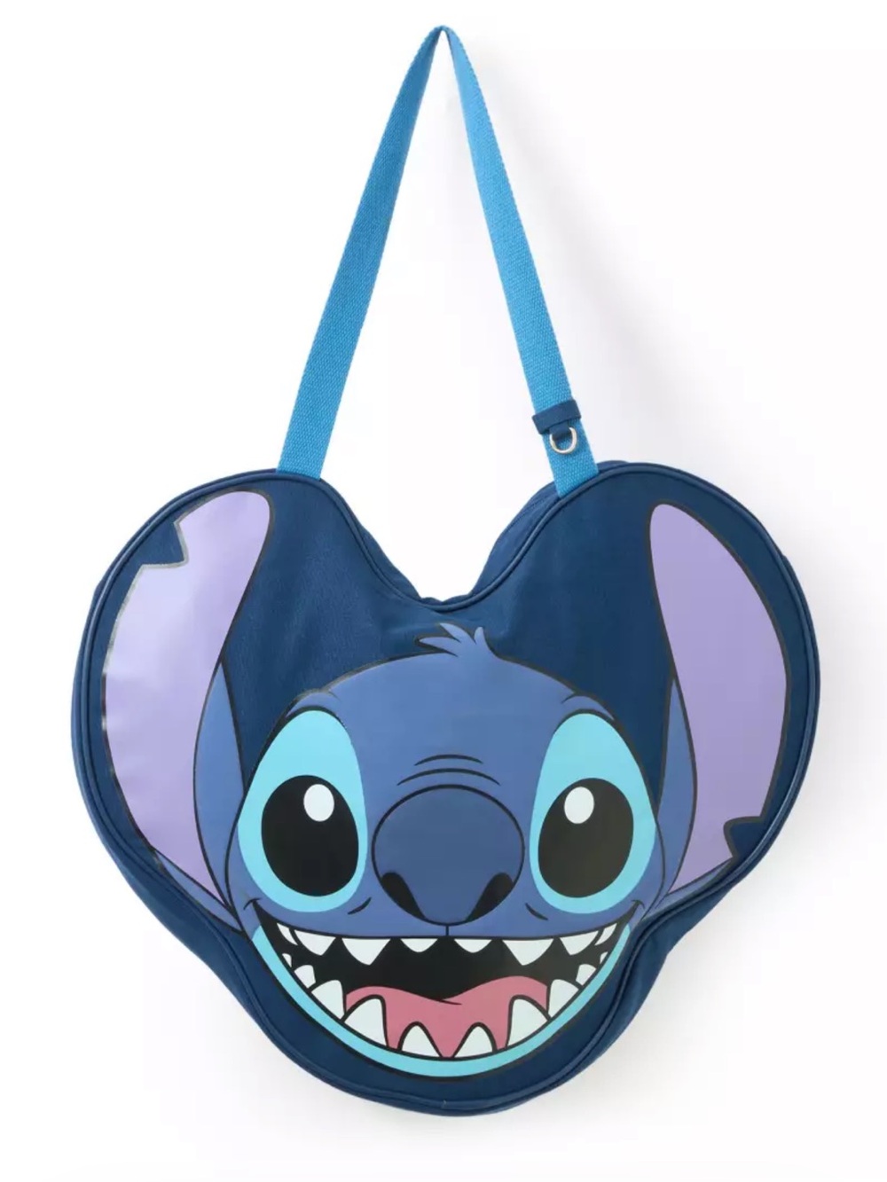 Disney Stitch Big Face Canvas Tote ~ Lilo and Stitch, New with Tag